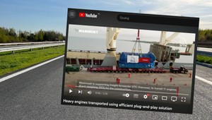 Ten transport był nie lada wyzwaniem. Zdecydowano się na karkołomne rozwiązanie