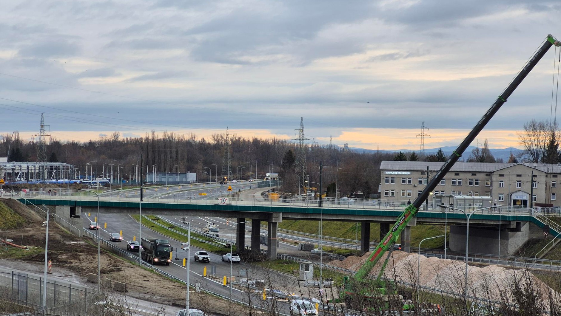 Otwarcie 1 pasa ruchu na S7 na odc. pomiędzy węzłami Grębałów-Nowa Huta
