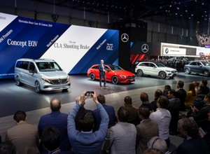 Mercedes w Genewie - nie tylko elektryfikacja