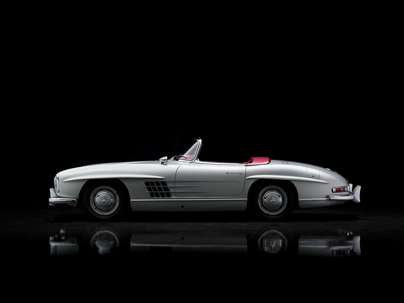 Mercedes 300SL na zdjęciach
