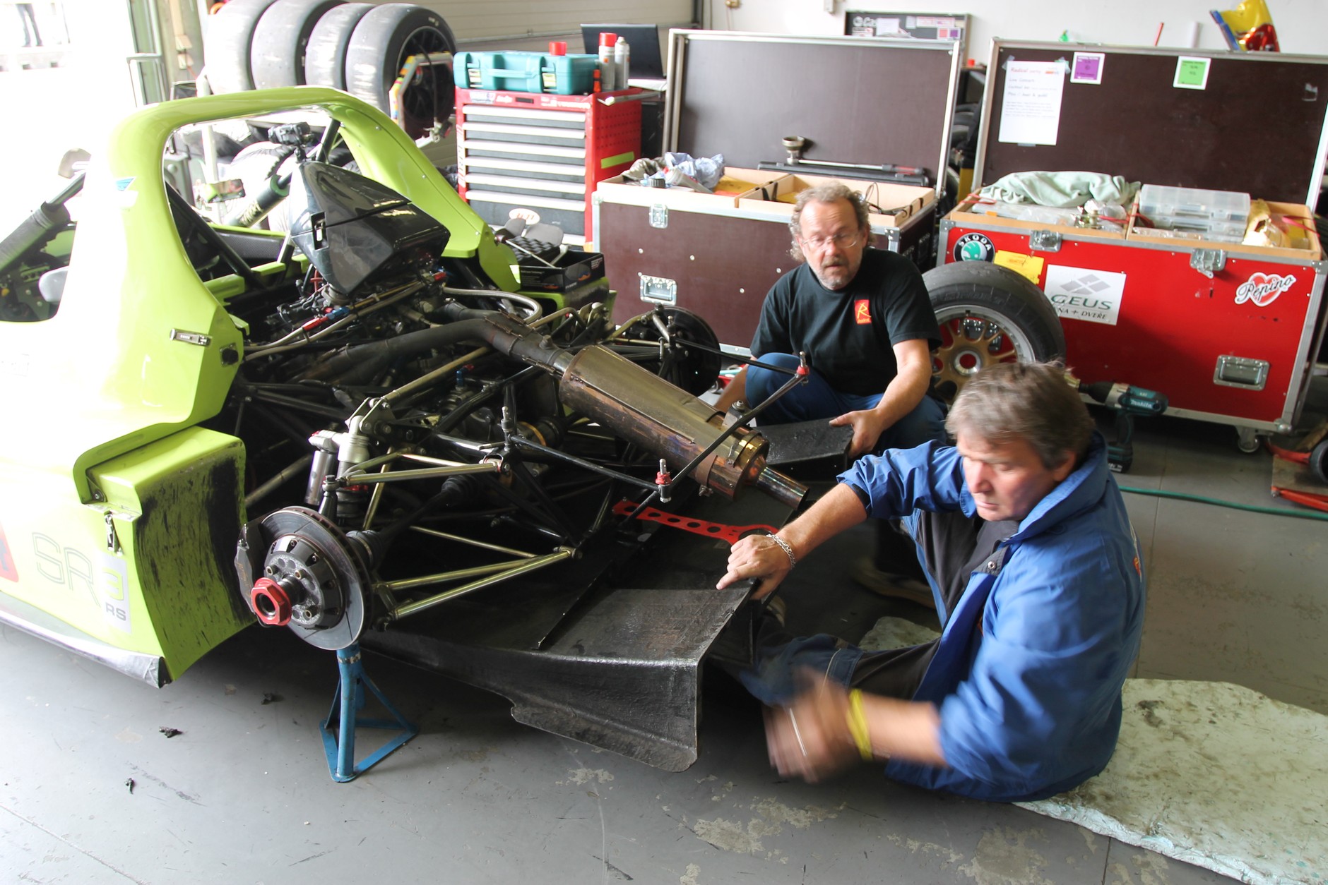 Brno 2012 - wyścigi od kuchni