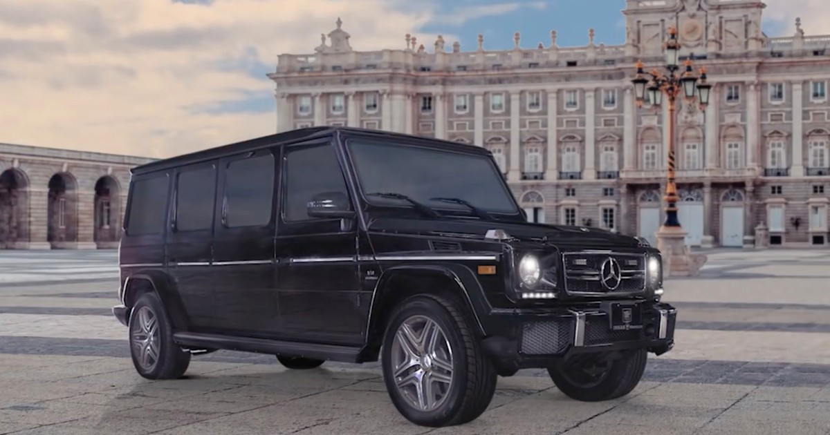 Opancerzony Mercedes G 63 AMG