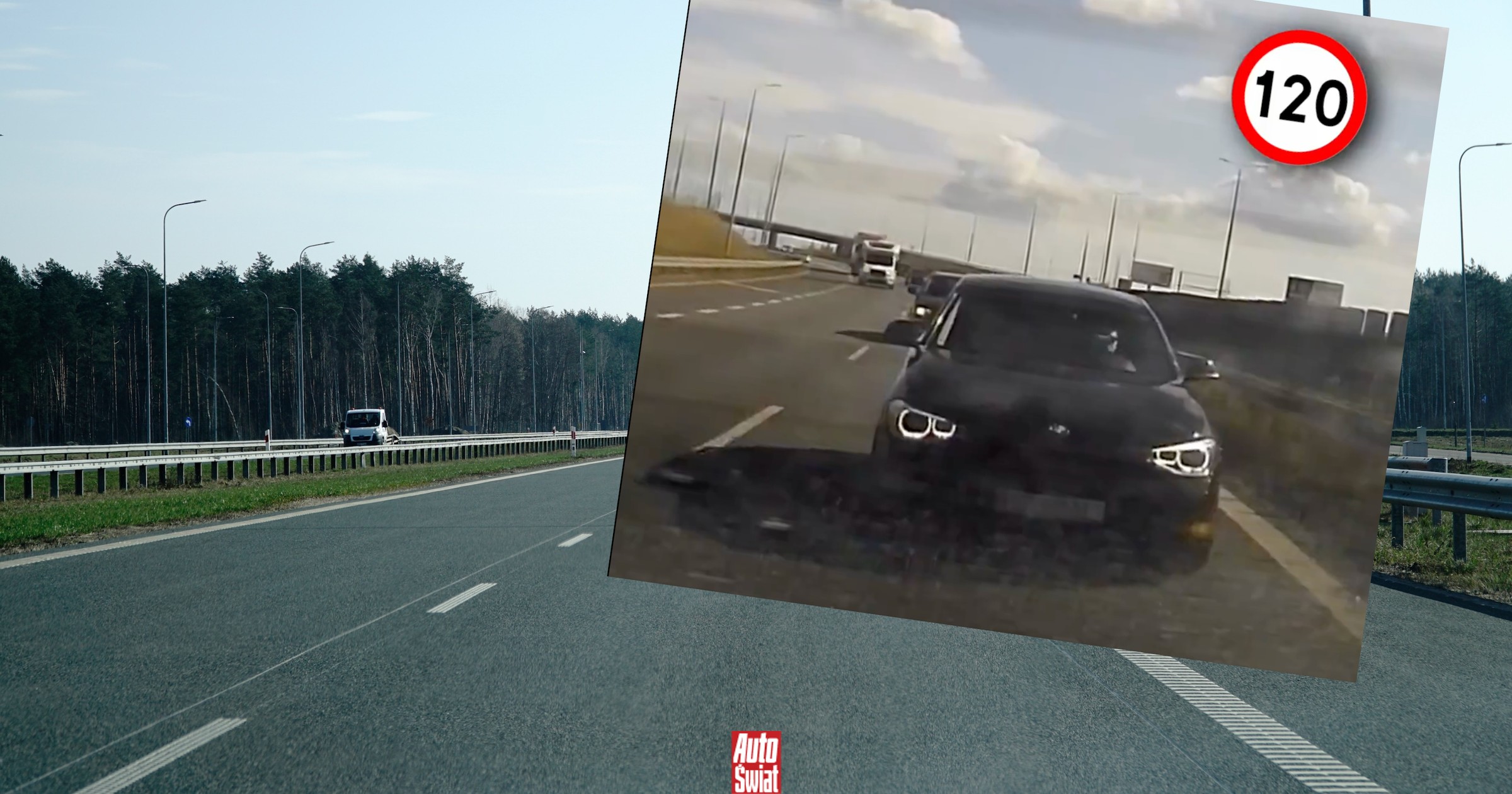 Kierowca zgłosił na policję jazdę na zderzaku, ale to on może zostać ukarany