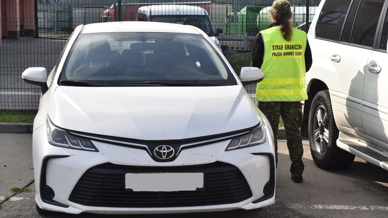 Zatrzymana na granicy Toyota Corolla