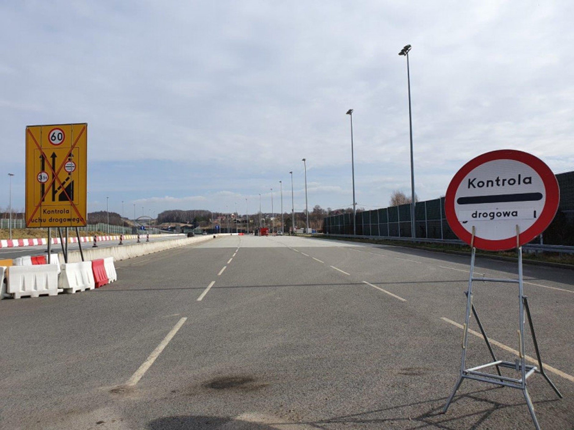 Kontrole sanitarne na granicach Polski