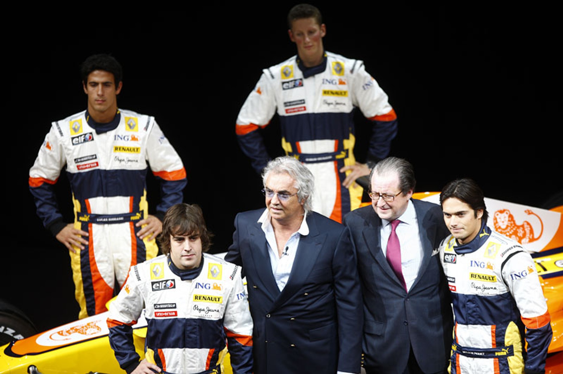 ING Renault F1 Team 2008 - kierowcy, historia