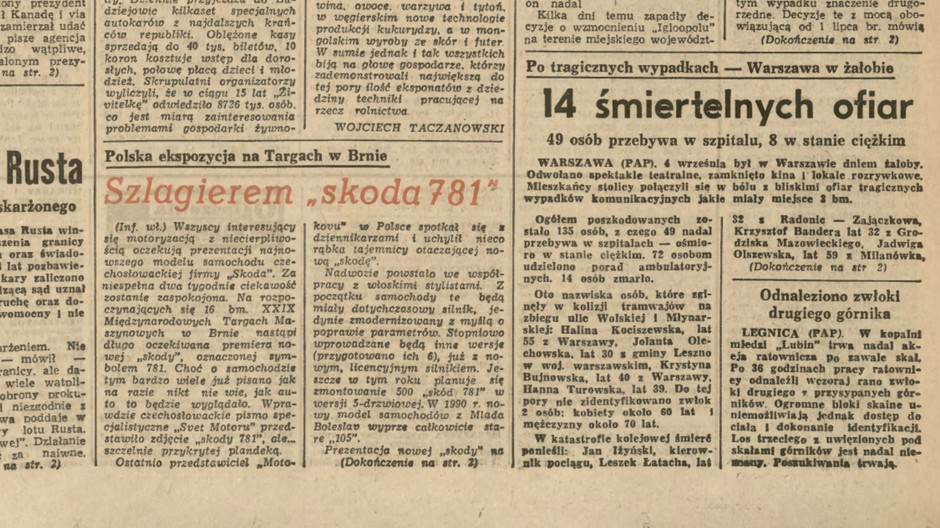 W dzień po katastrofie ogłoszono w stolicy żałobę