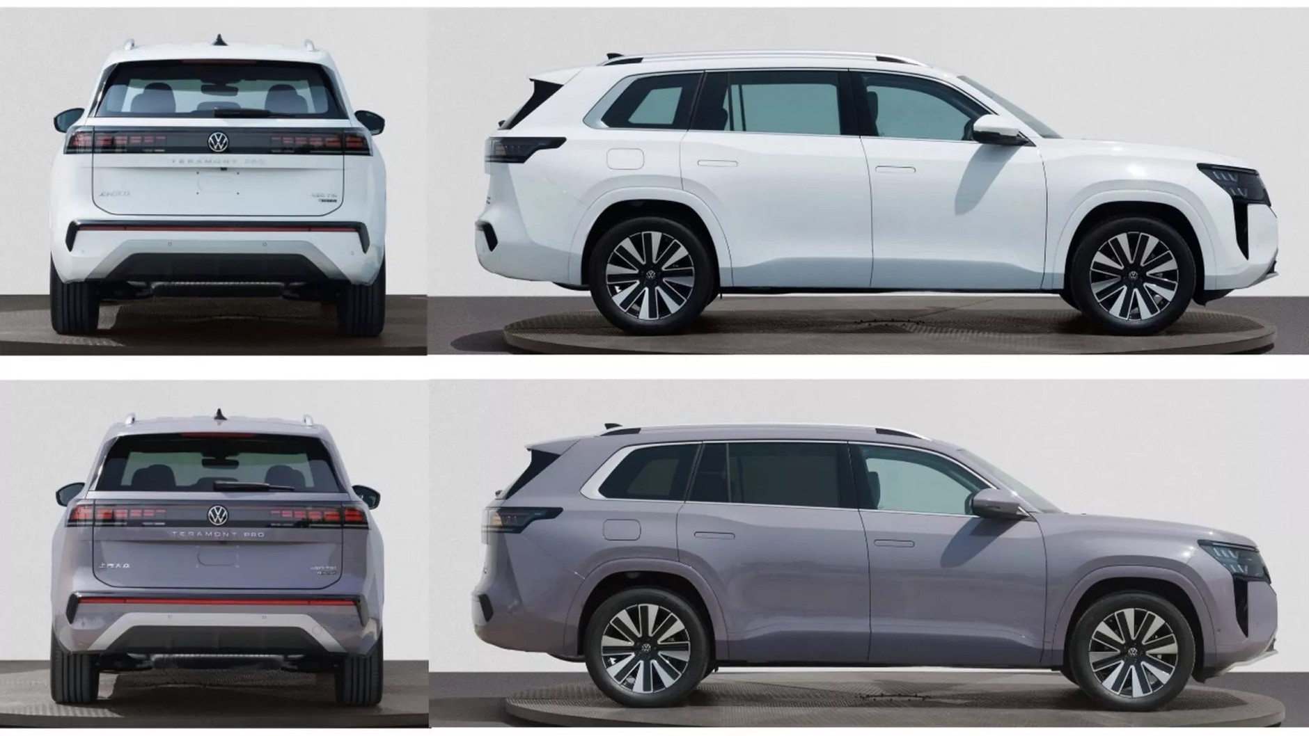 Volkswagen Teramont Pro od boku i tyłu