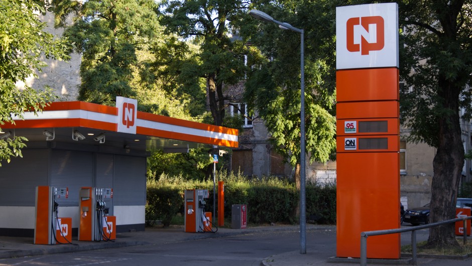 Stacja pod marką CPN w Warszawie