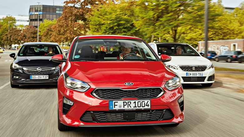 Kia Ceed kontra Peugeot 308 i Opel Astra - który model będzie z dieslem lepszym wyborem?