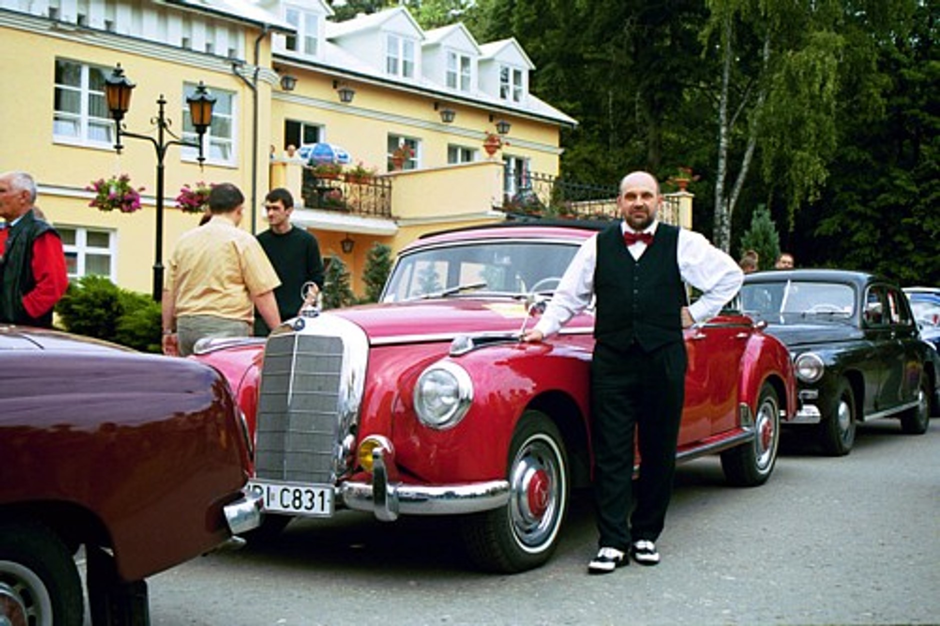 Rajd pojazdów zabytkowych w Kazimierzu Dolnym