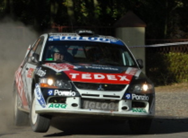 Rajd Barbórka 2009: Michał Bębenek - ukłon dla kibiców i sponsorów