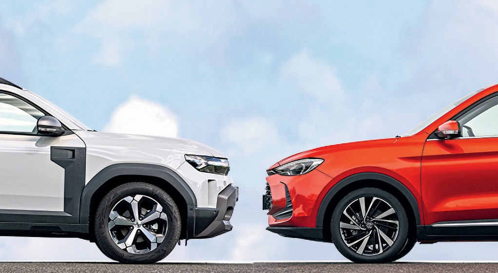 Pojedynek niedrogich SUVów: Dacia MG