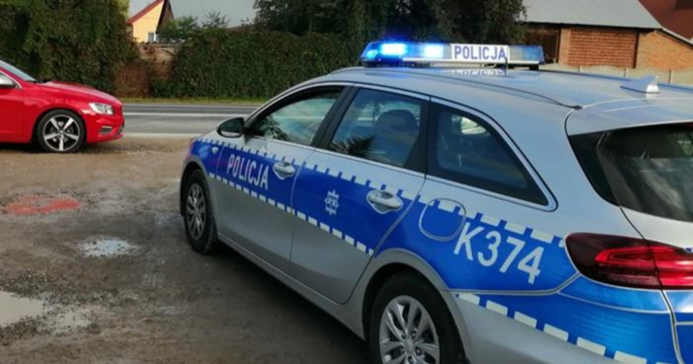 Kierowca czerwonego audi stracił prawo jazdy