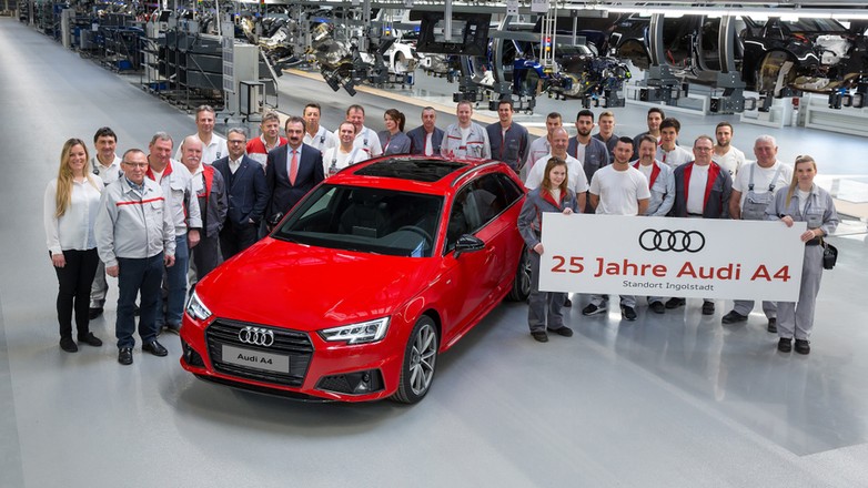 Audi A4 obchodzi 25 lat