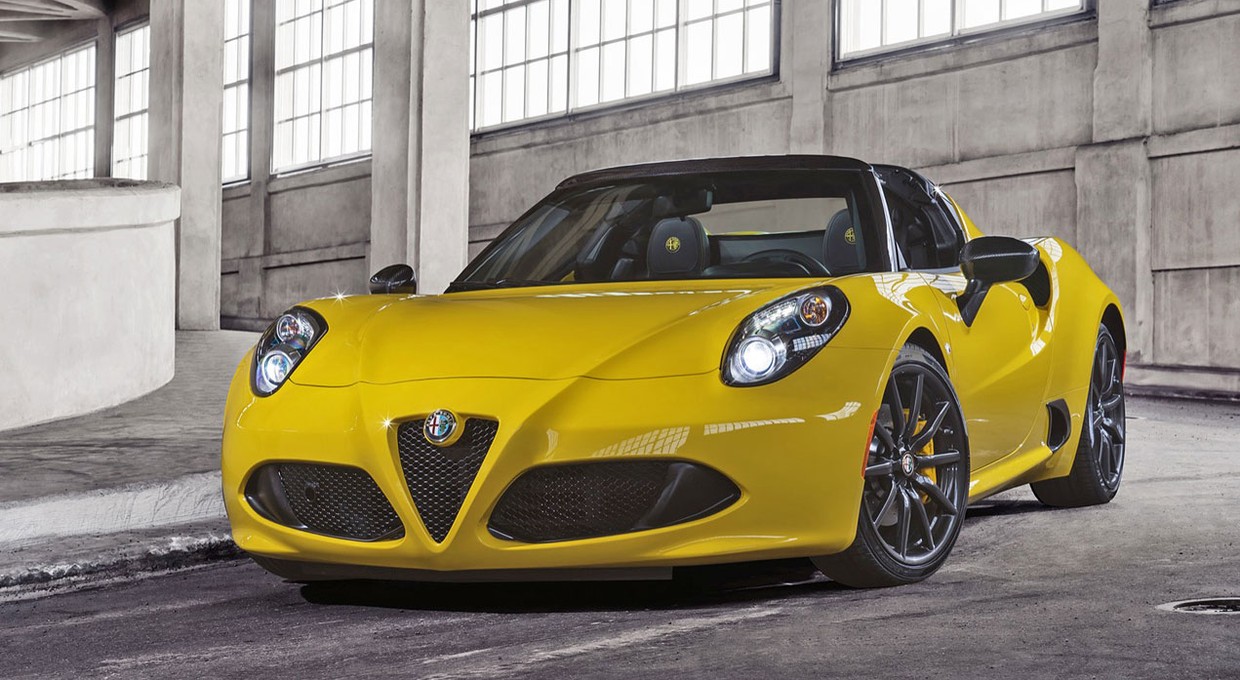 Alfa Romeo 4C Spider – premiera w Detroit