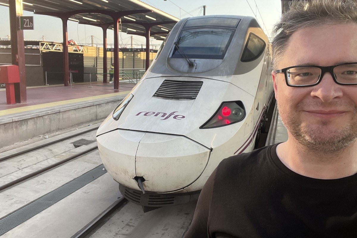 Podróżowałem superszybkim hiszpańskim pociągiem. Gdy się okazało, czym jechałem, przeszedł mnie dreszcz