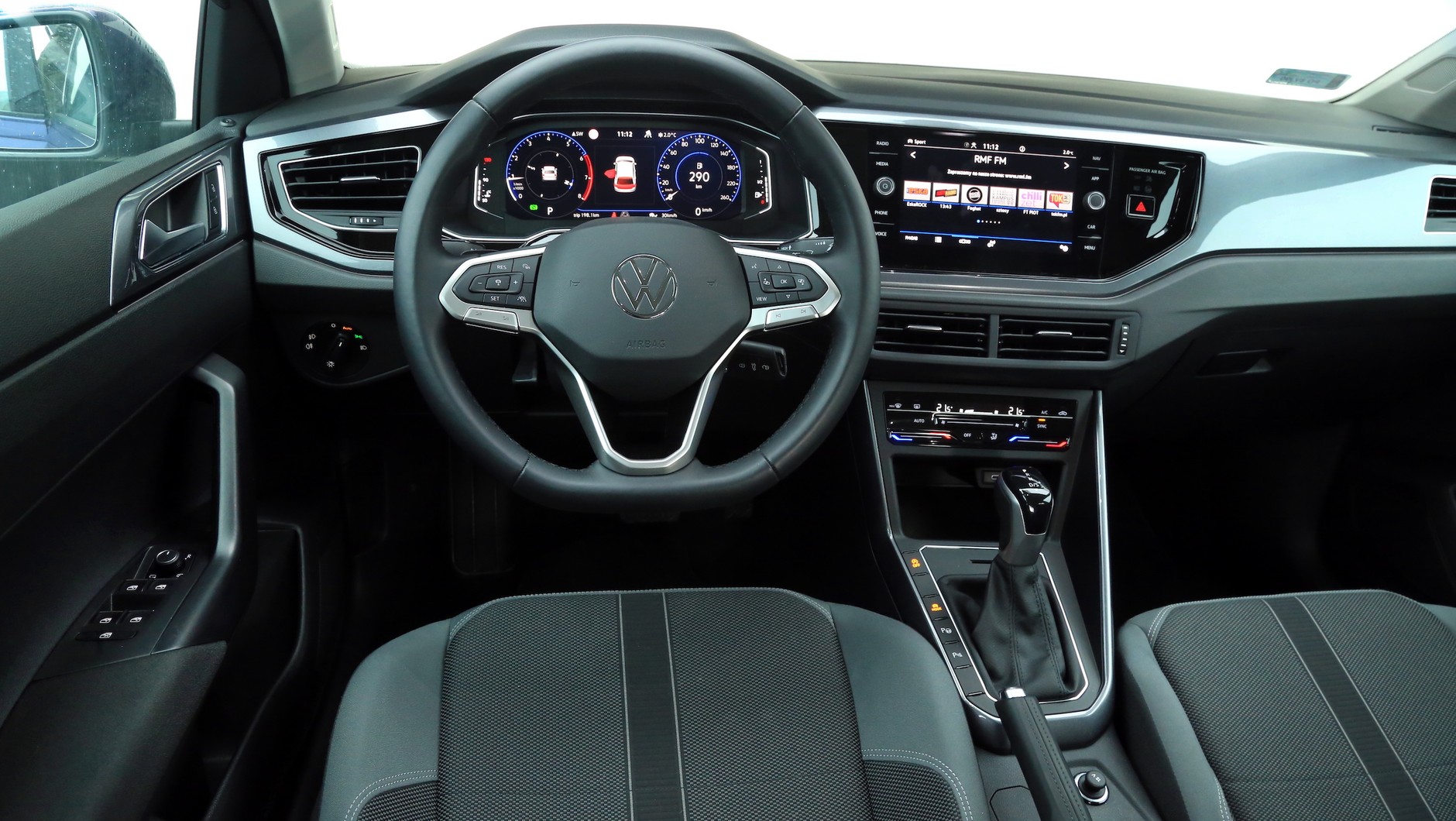Wnętrze reklamowej wersji Volkswagena Polo