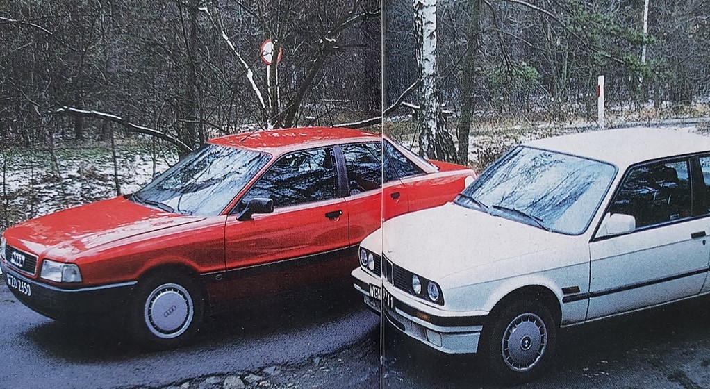 BMW 316i vs Audi 80
