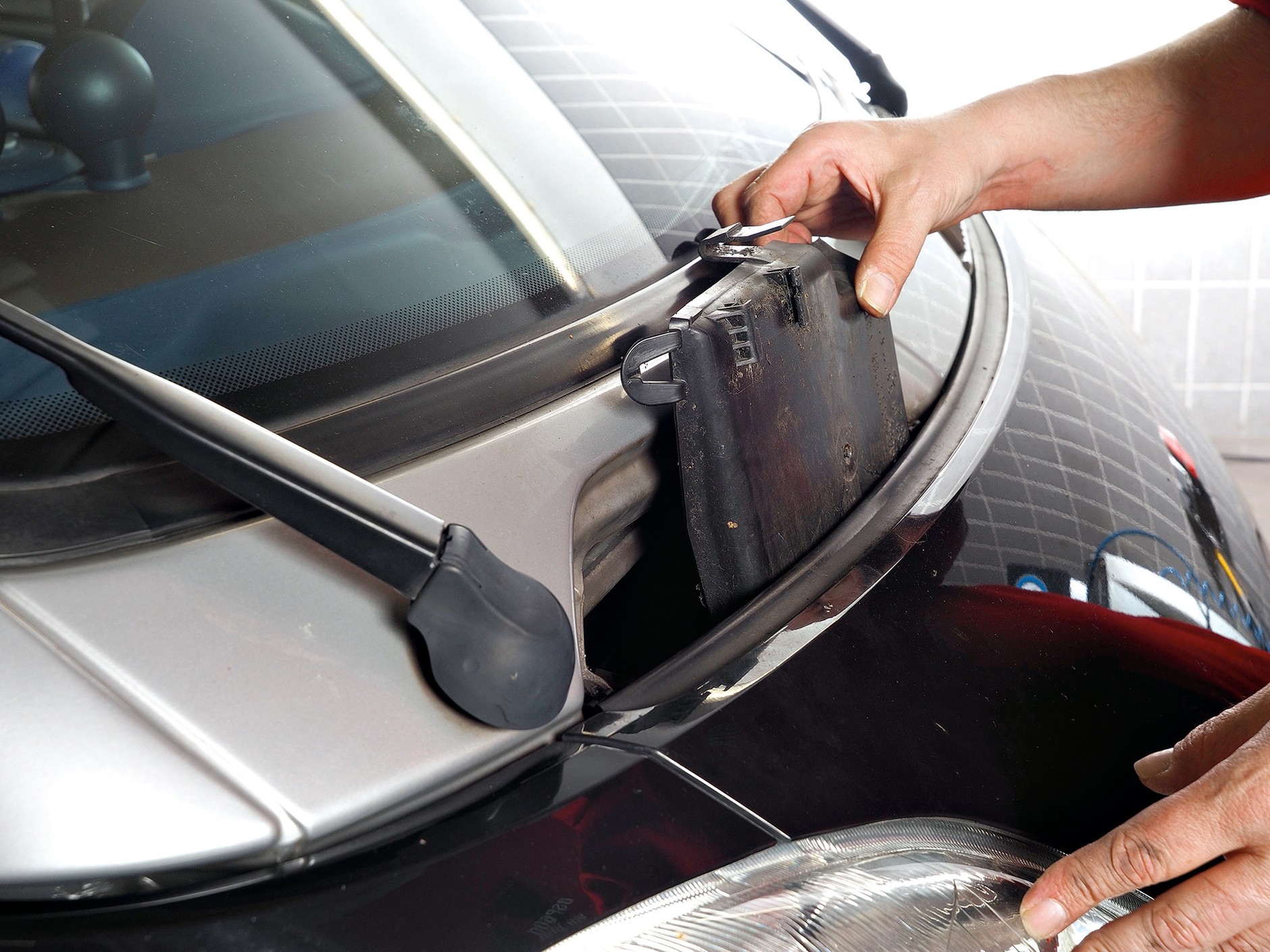 Wymiana filtra krok po kroku