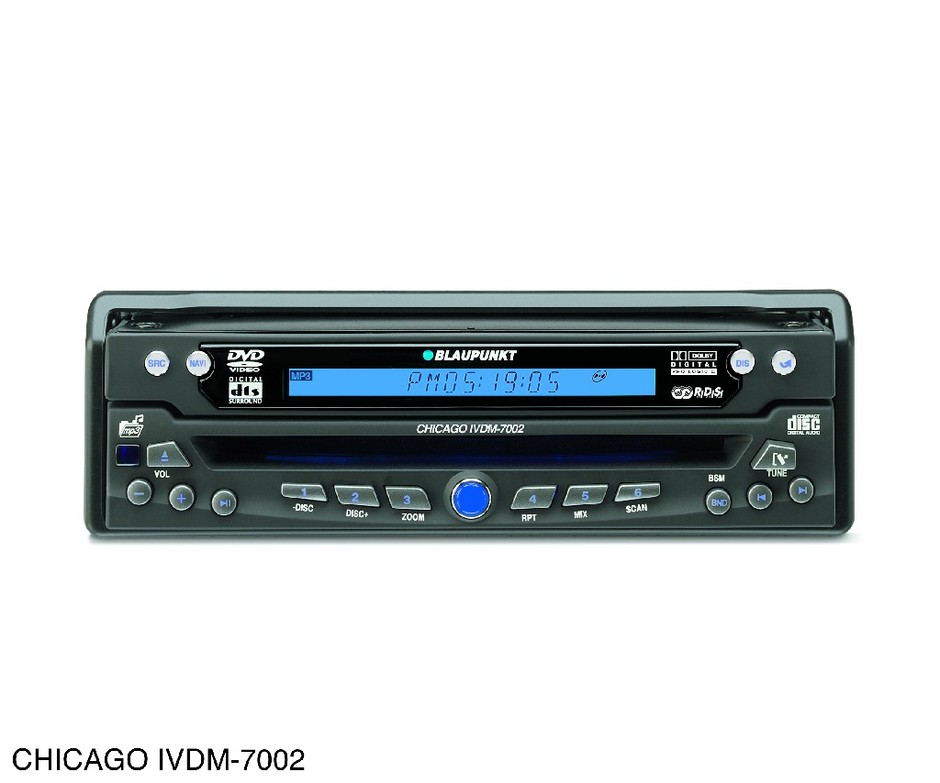 Europa próbuje nadrabiać zaległości: Blaupunkt Chicago IVDM-7002.