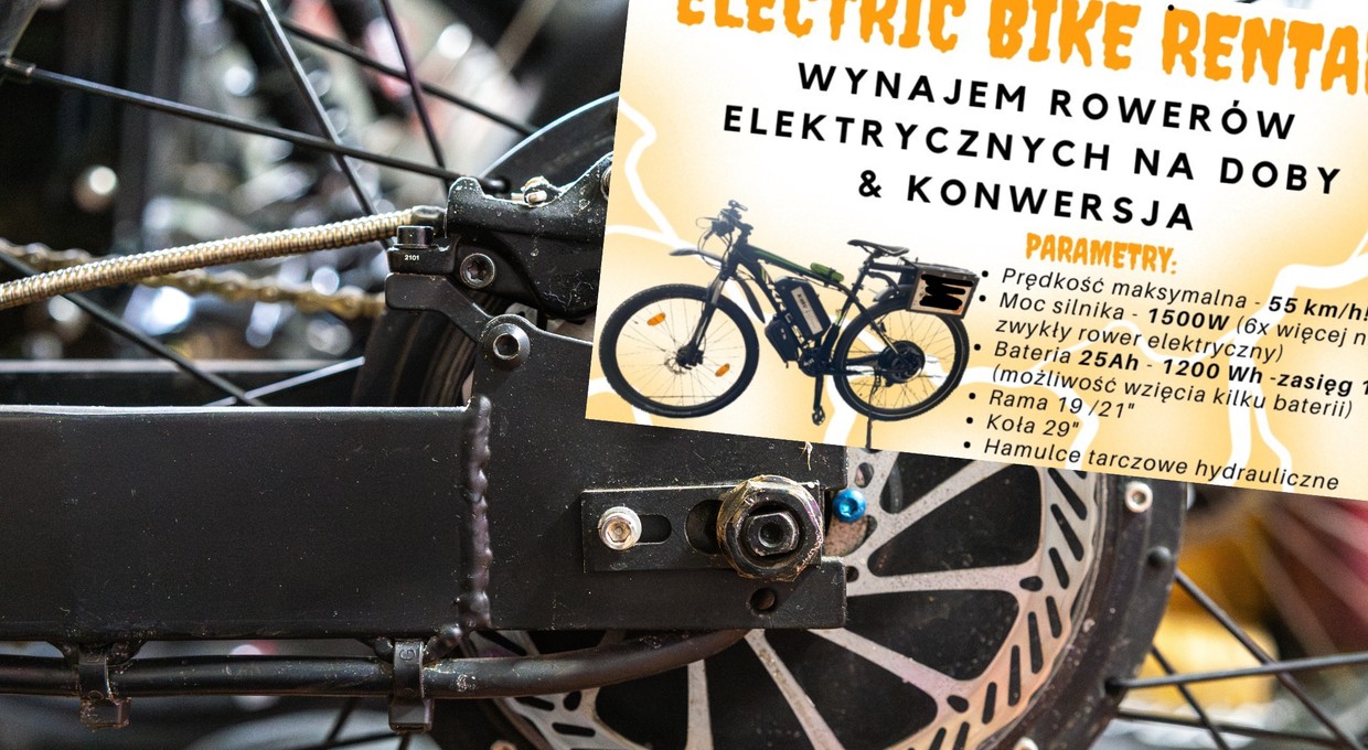 Motocykle udające rowery opanowały miasto. "Jestem mega zadowolony"