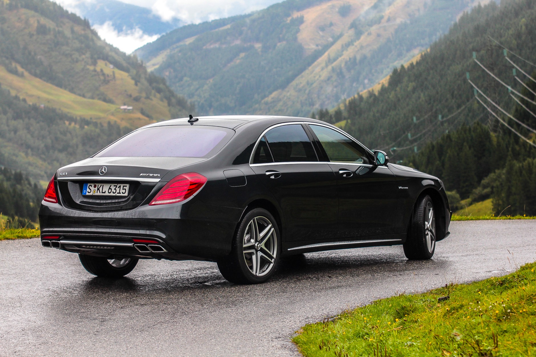 Mercedes S 63 AMG (pierwsza jazda)