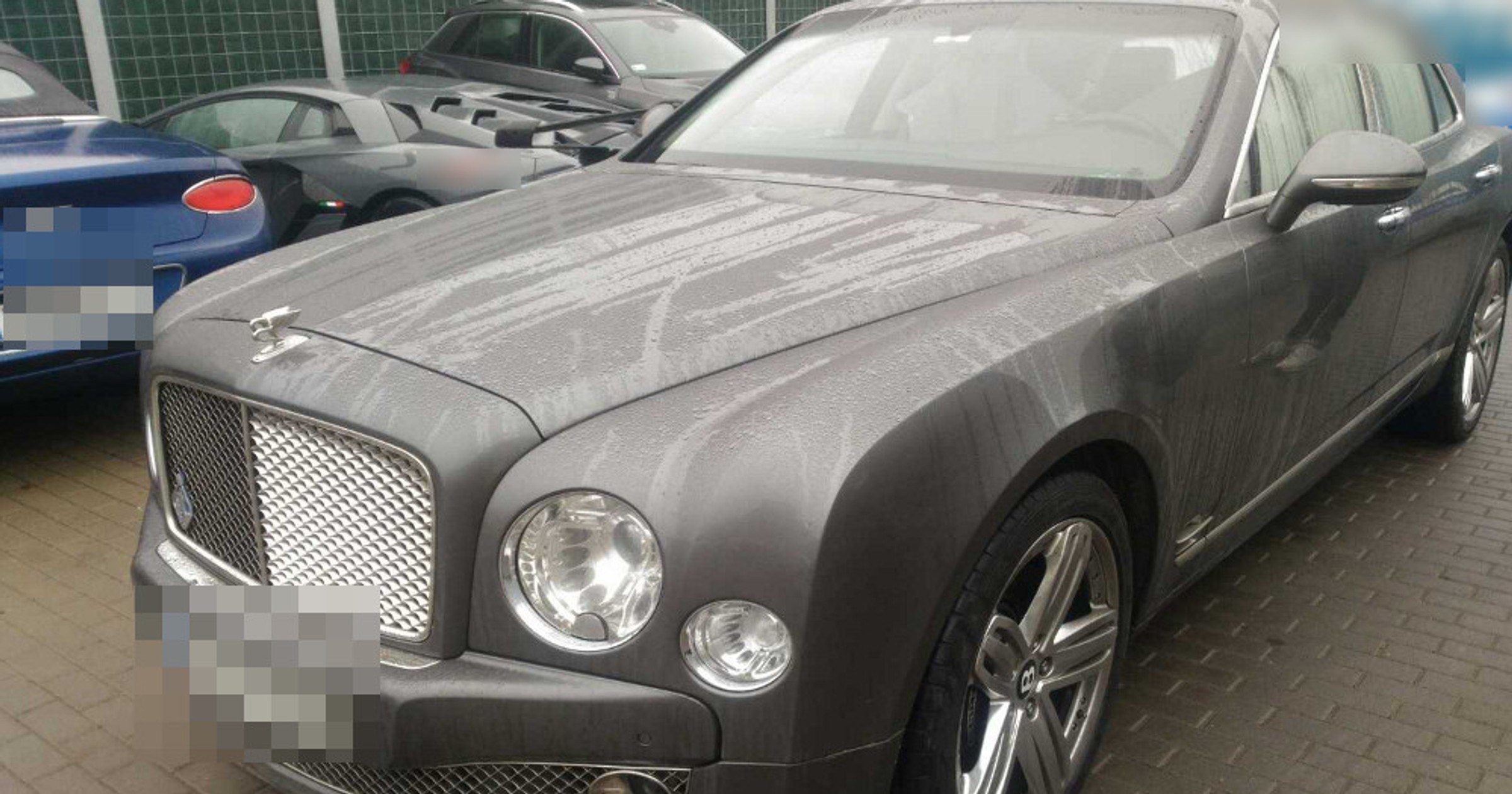 Odzyskany Bentley Mulsanne