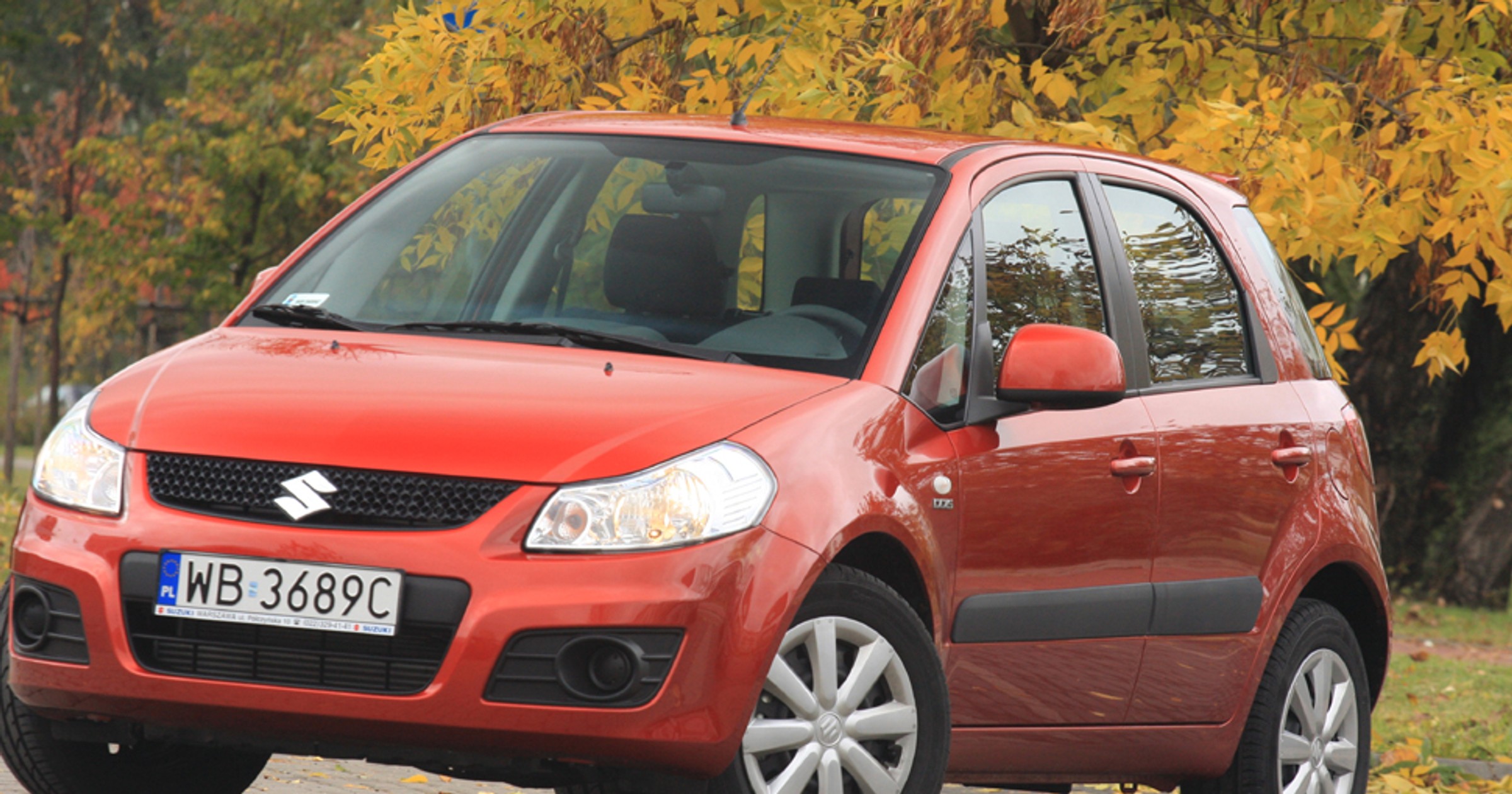 Suzuki SX4 1.6 - Nie za duża niby-terenówka