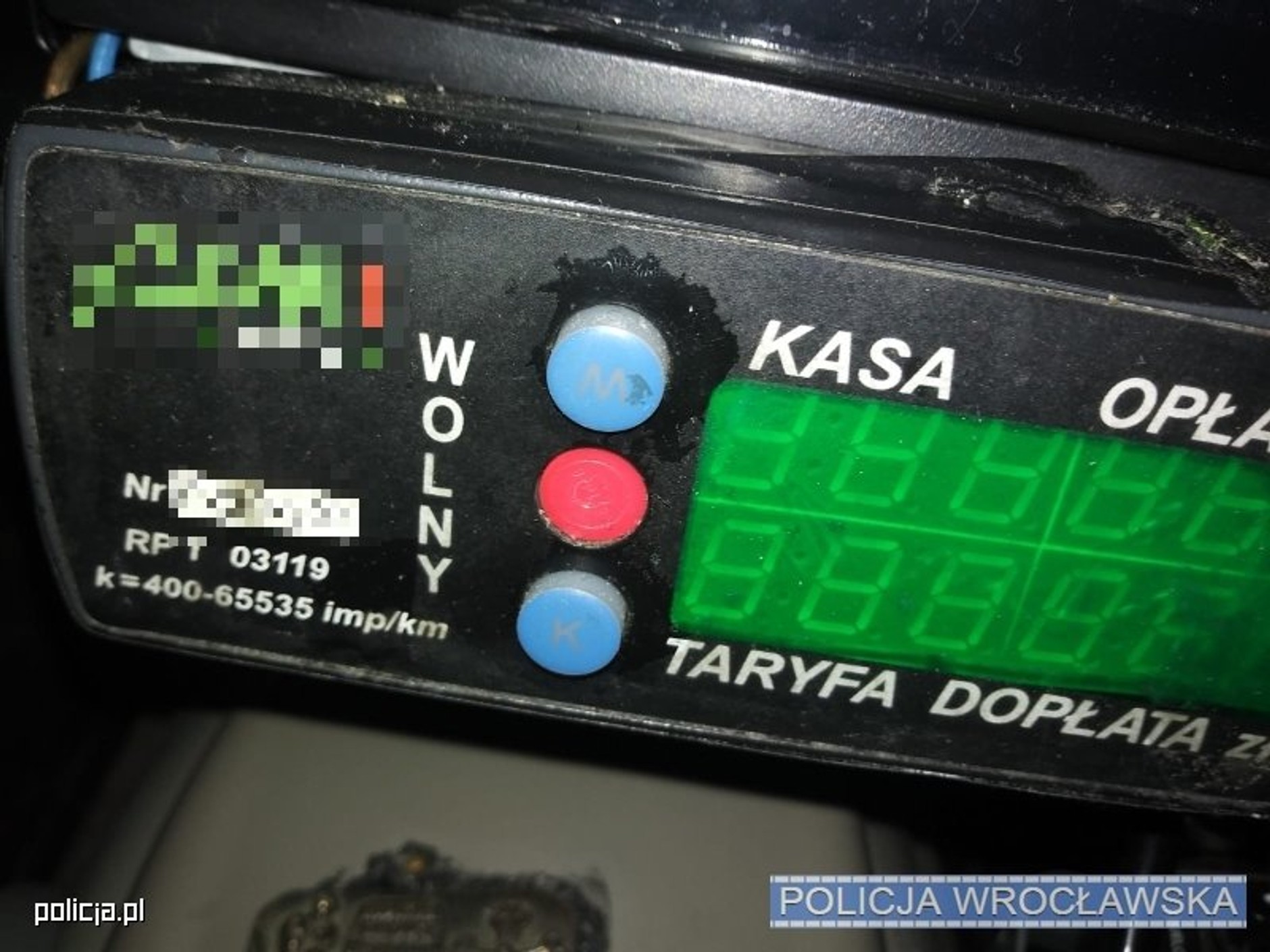 Udawał taksówkarza