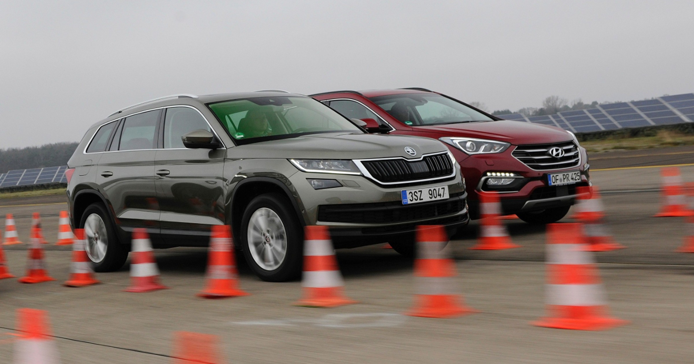 Skoda Kodiaq kontra Hyundai Santa Fe