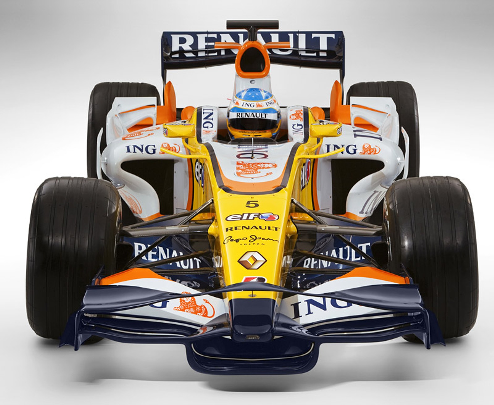 ING Renault F1 Team 2008 - kierowcy, historia