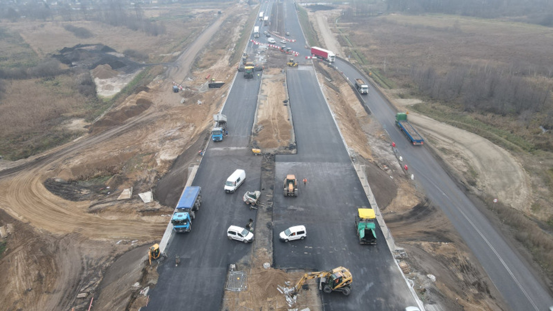 Trasa S5 w pobliżu Bydgoszczy