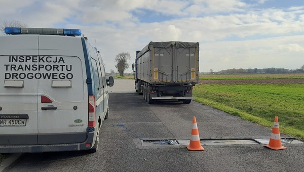 Za dużo buraków w burakach. Patrol ITD zatrzymał przeładowaną "wannę"