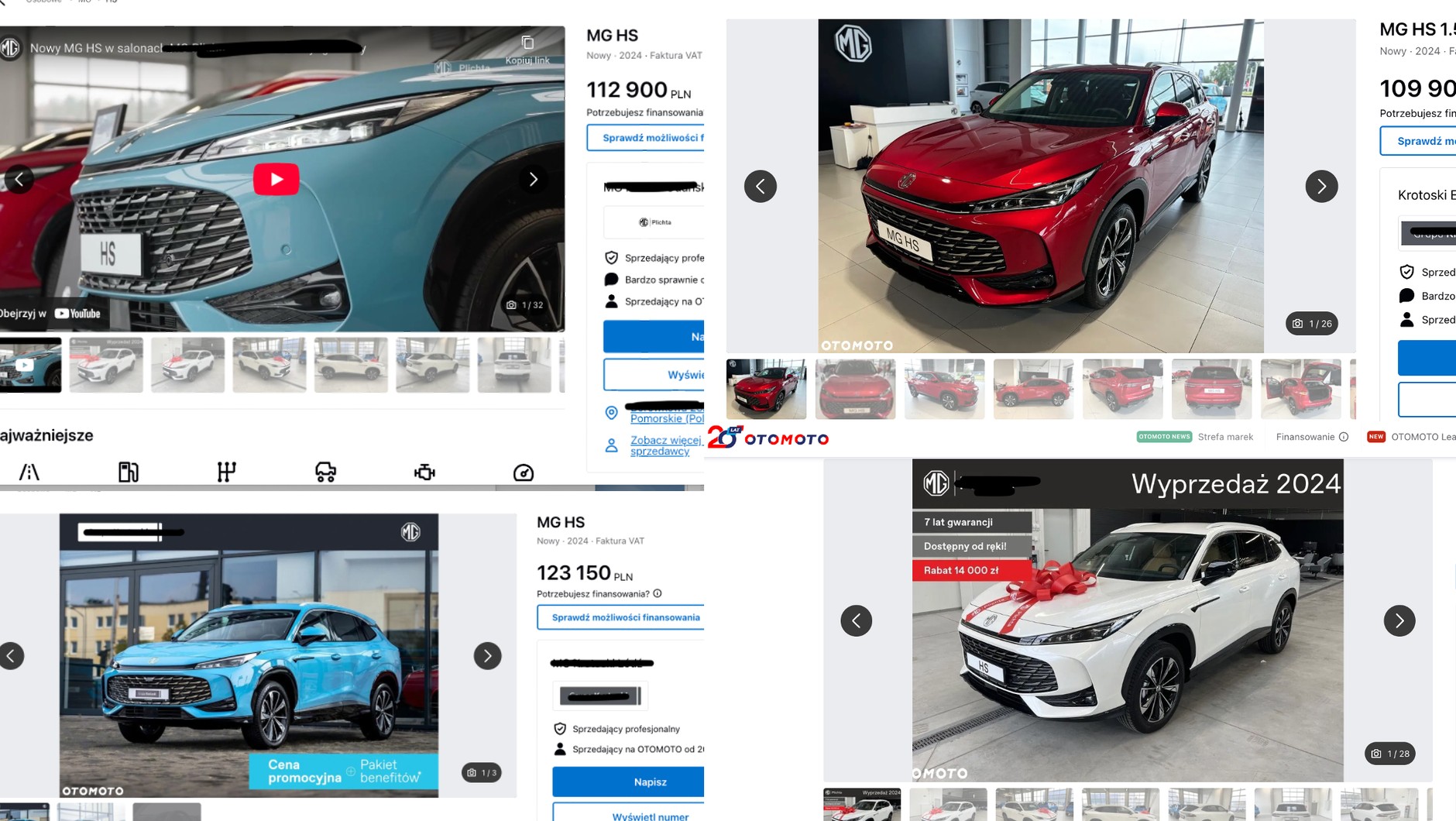 Na Otomoto ogłaszają się dilerzy nowych samochodów. O tej porze roku można liczyć na cenę bardzo promocyjną