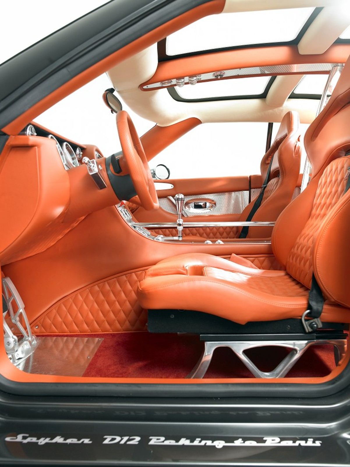 Autosalon Brno 2007: holenderski Spyker na czeskich targach