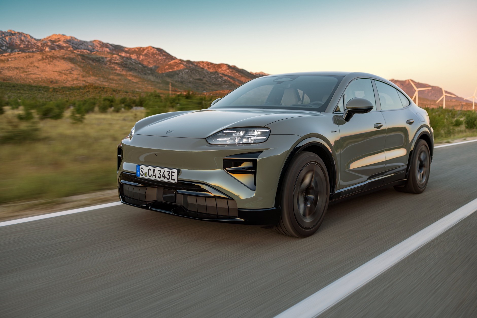 Porsche Cayenne Coupé Electric