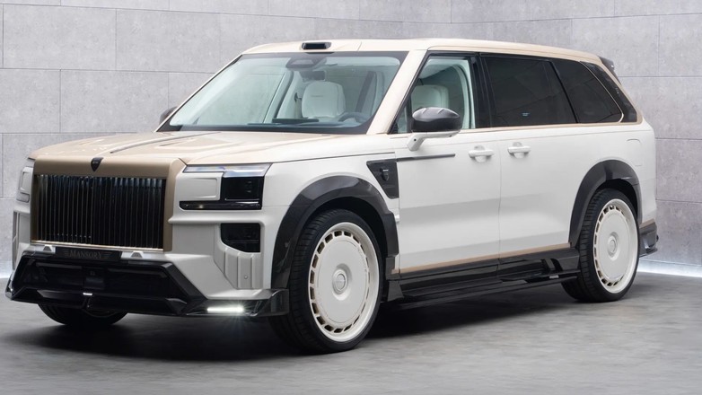 Zeekr 9X po tuniungu Mansory
