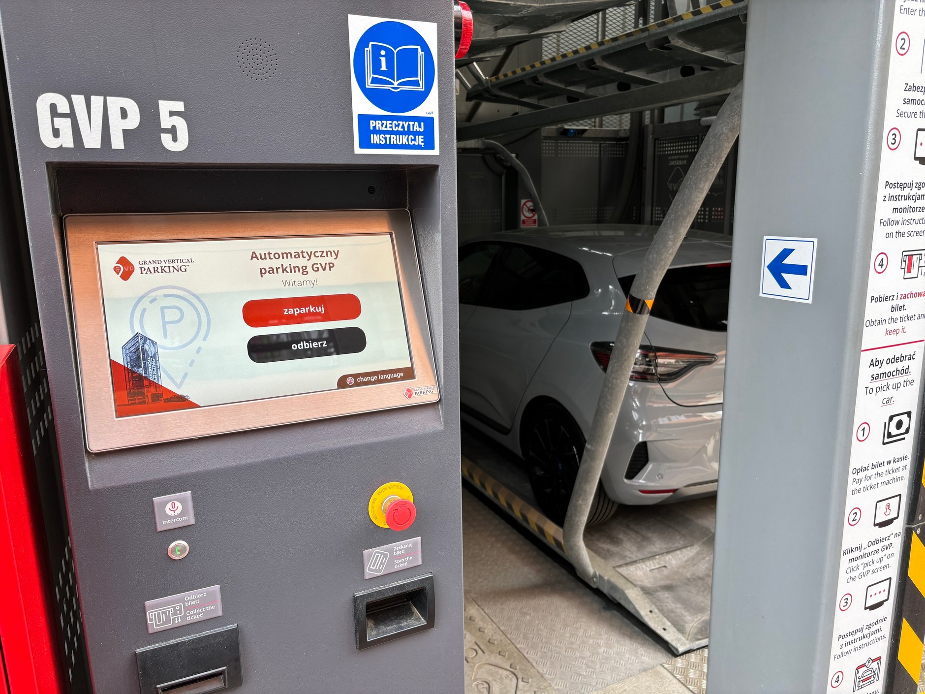 Parking automatyczny w Katowicach