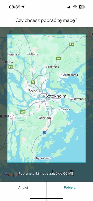 Google Maps offline - jak pobrać mapy na telefon?