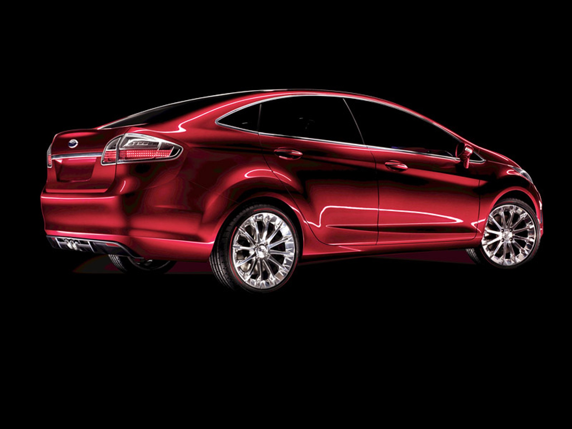 Detroit 2008: Ford Verve Sedan – Mondeo junior