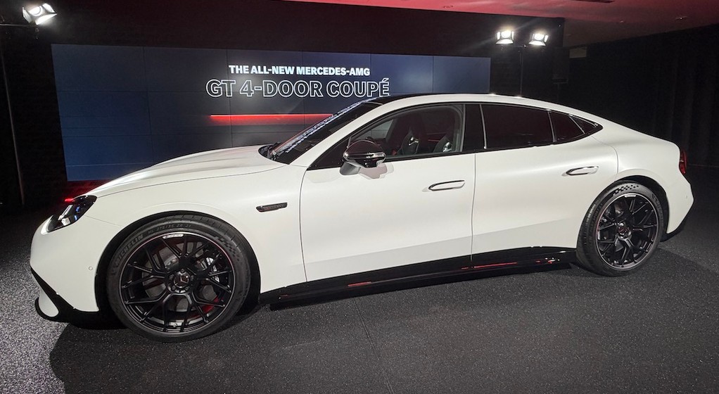 Nowy elektryczny Mercedes-AMG GT 4-Door Coupe