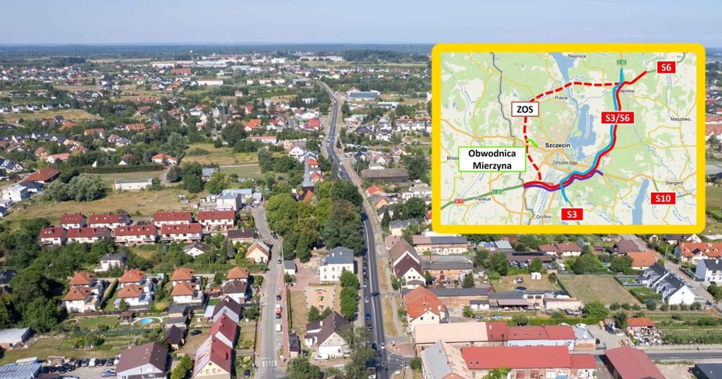 Przetarg na budowę obwodnicy Mierzyna w ciągu DK10