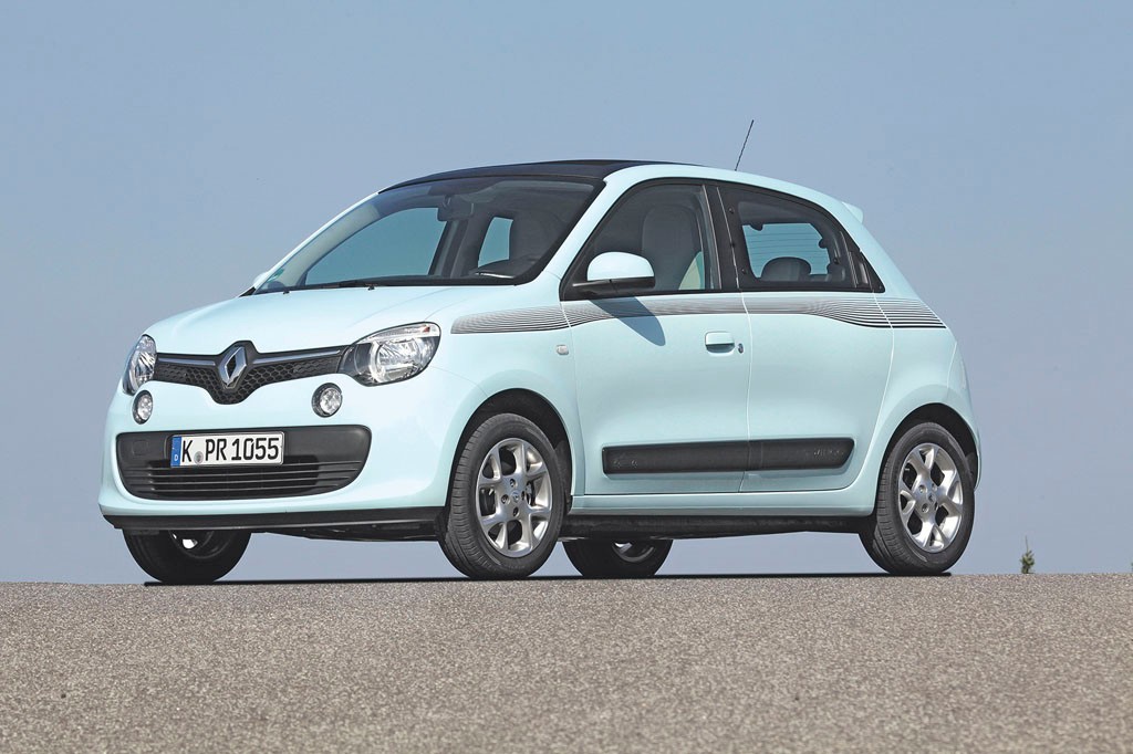 Świetna zwrotność czyni z Twingo idealny pojazd do jazdy w mieście