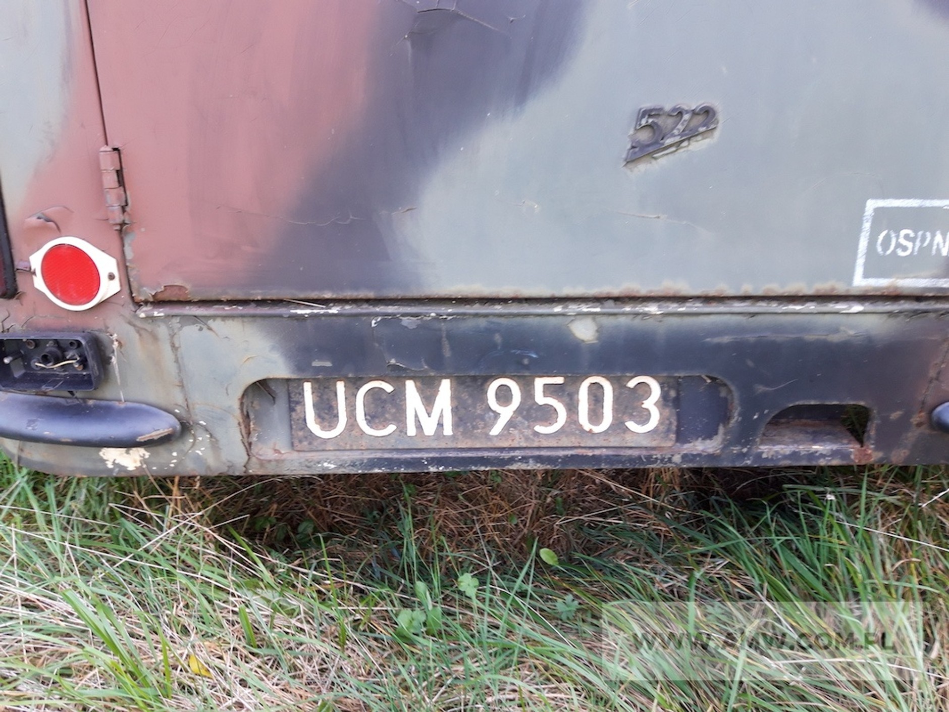 Urządzenie rozgłośnieniowe ALT II na samochodzie Nysa 522: 1986 r.; 7 tys. zł