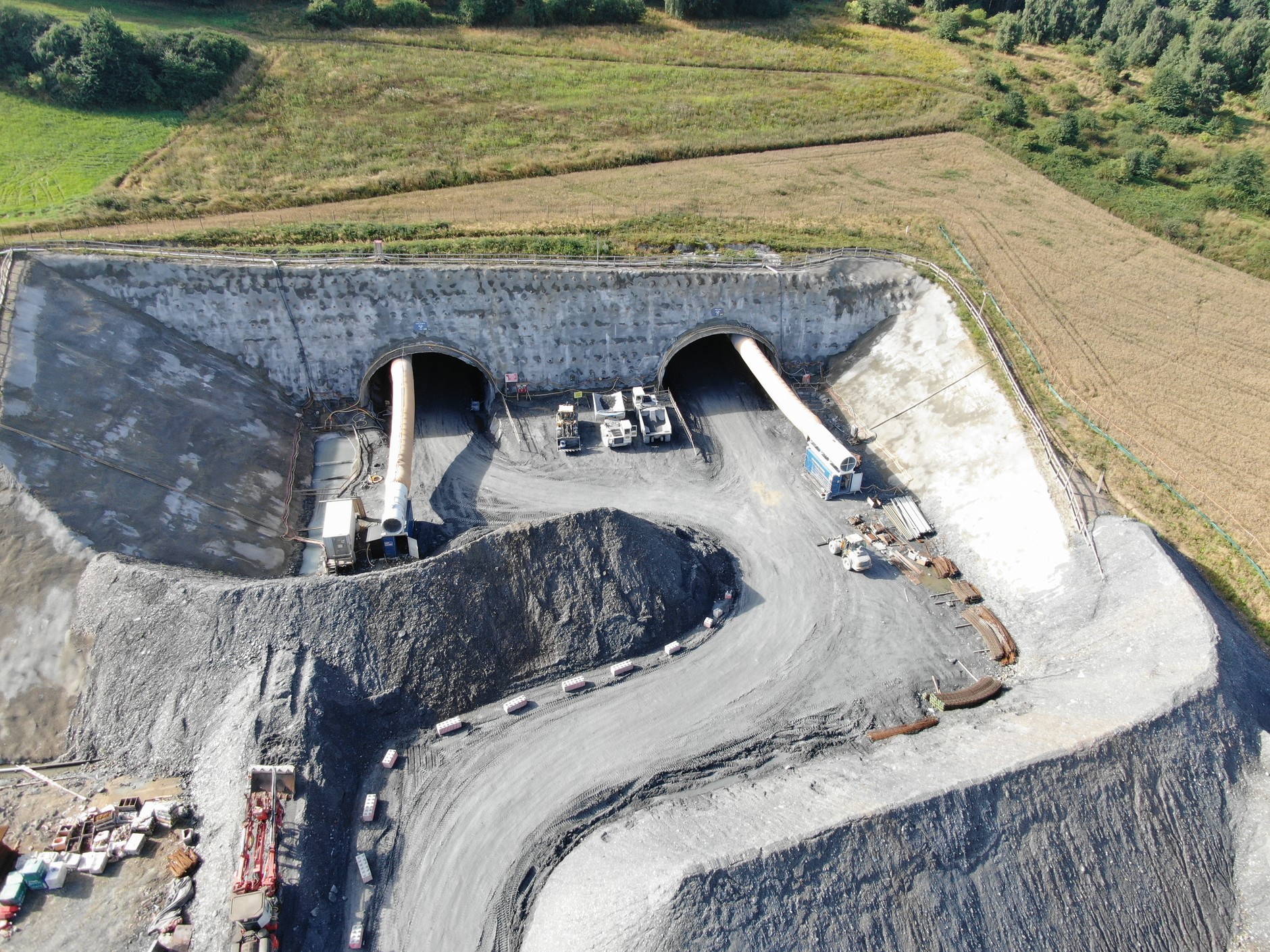 Tunel na Dolnym Śląsku między Bolkowem a Kamienną Górą