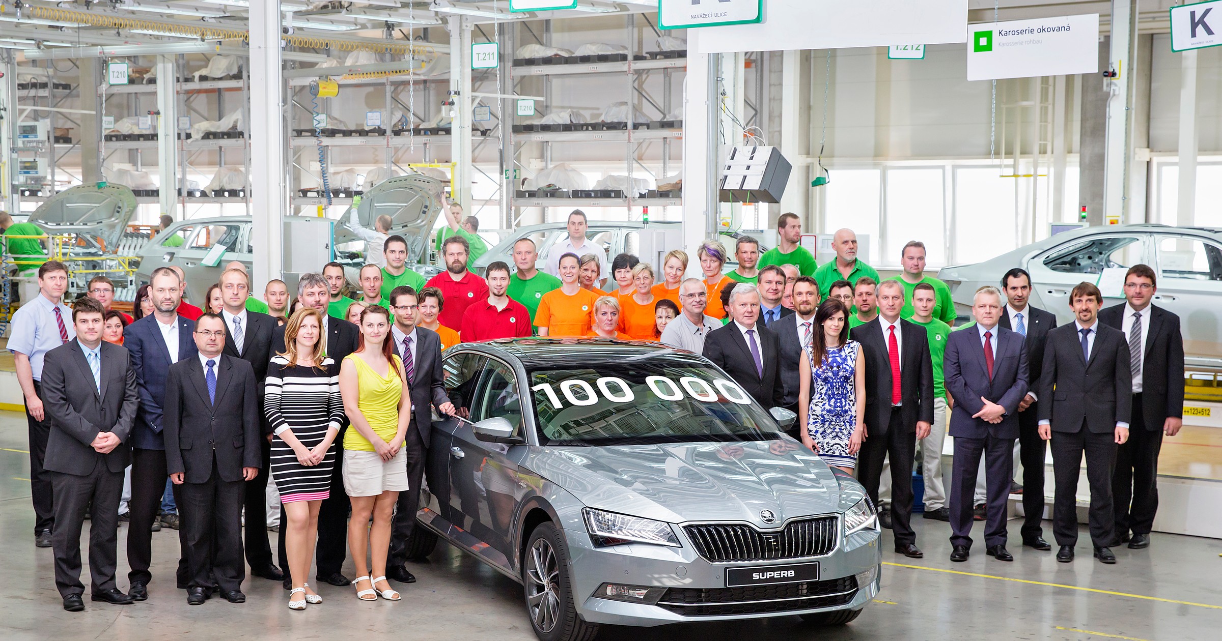 100 tys. Skoda Superb wyprodukowana w Kvasinach