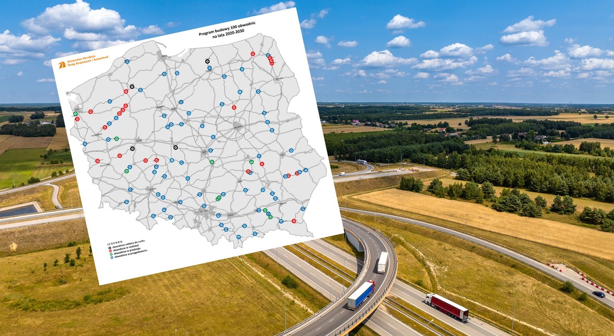 W Polsce miało powstać 100 obwodnic. Mówimy "sprawdzam"