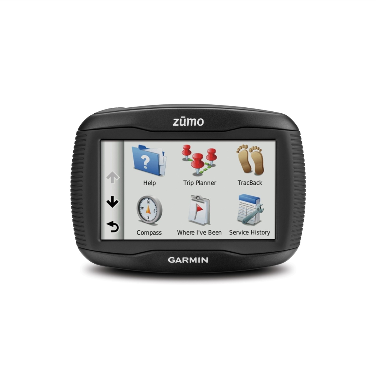 dzięki funkcji zapamiętywania tras TracBack, nawigacja może wyznaczyć tę samą drogę powrotną.