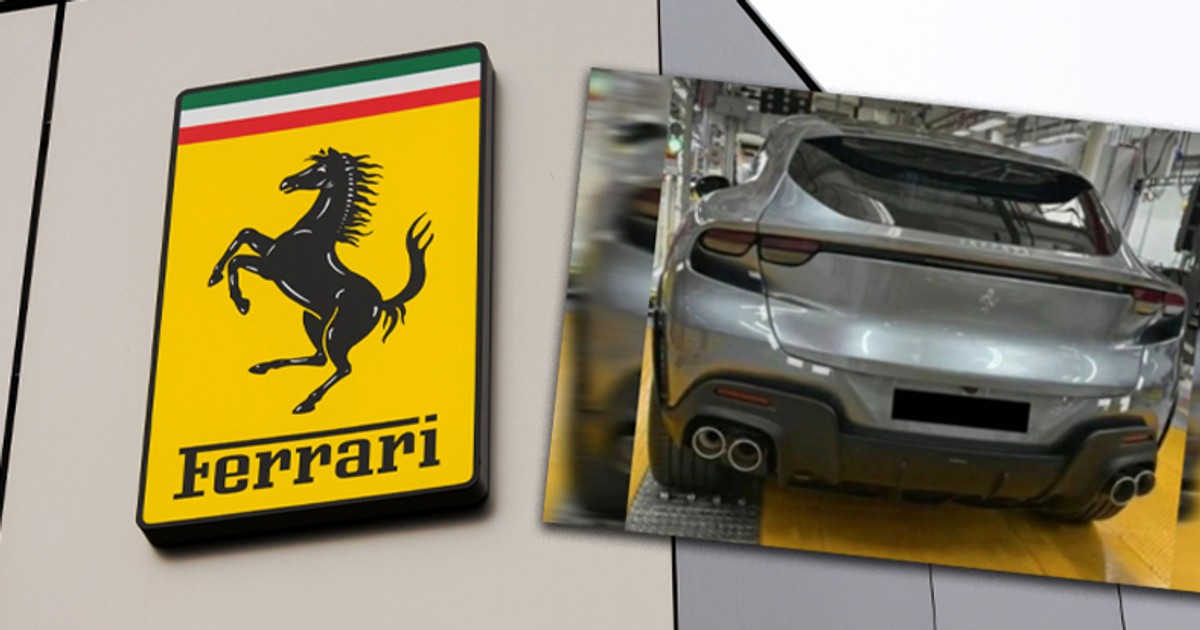 Z fabryki w Maranello wyciekły zdjęcia Ferrari Purosangue